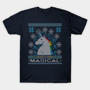 unicorn Christmas T-Shirt